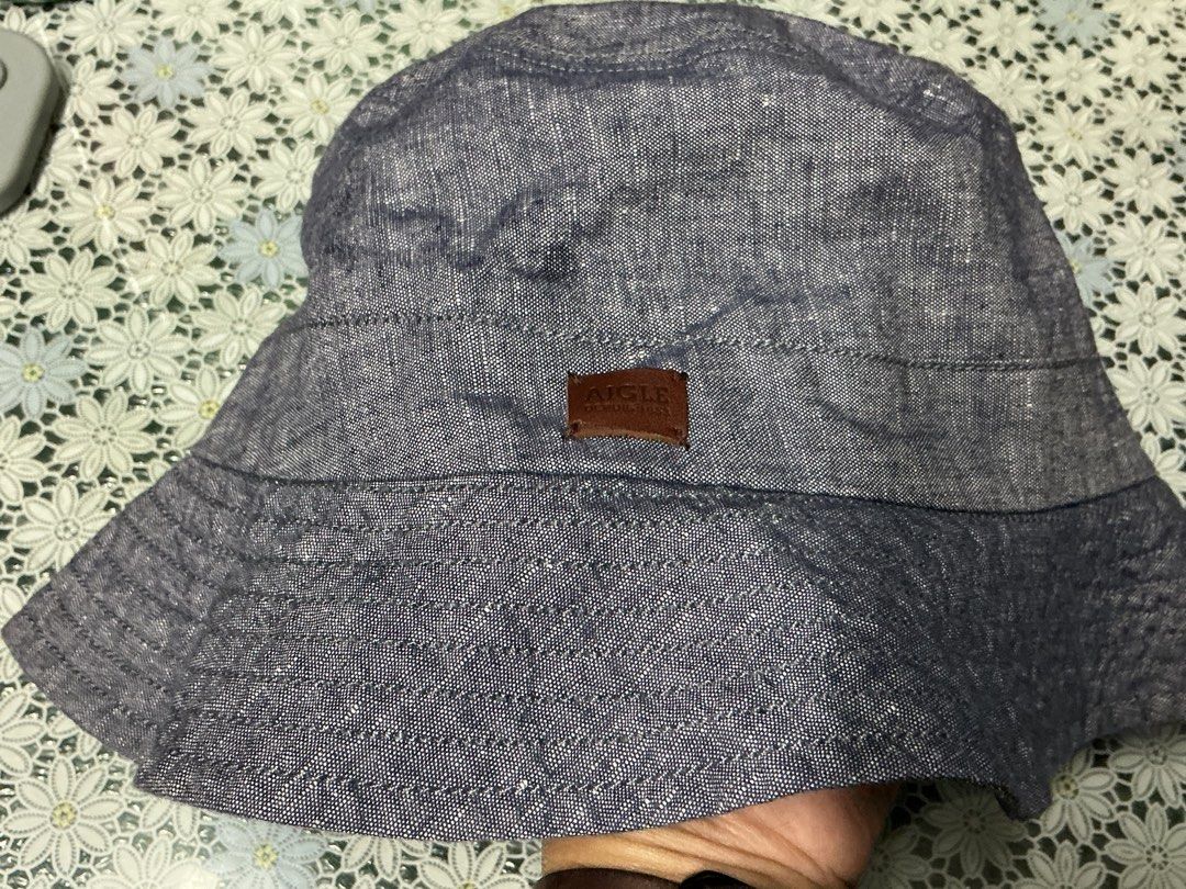 Aigle hat large (Category: Coats, Jackets and Outerwear) located in Angeles City. Submitted by goodbuysathome (Listing ID 1465300002, Image 3). Description: Aigle blue hat large Unisex Like new Add sf 55 Gcash paymentlp posted.