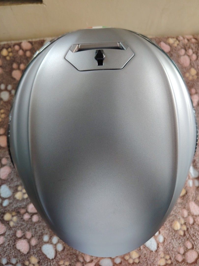 AGV Open Face Motorcycle Helmet Silver (Category: Caps & Hats) located in Manila. Submitted by isseyhazzie182820 (Listing ID 1465211255, Image 3). Description: SELLING MY LARGE ALMOST NEW AGV ORBYT WALA PO ISSUE YAN NAKA DISPLAY LAN SAKEN PWEDE ALISIN STICKER KUNG GUSTO NYO, WAG NA PO TUMAWAD DAHIL HARD TO FIND NA MGA ORBYT NGAYON PO, BAGONG RE LEATHER YAN PARA KA BUMILI BAGO DAHIL NAKA DISPLAY LANG ALAM NYO NAMAN SAKET NG ORIGINAL ORBYT NAGBABAK