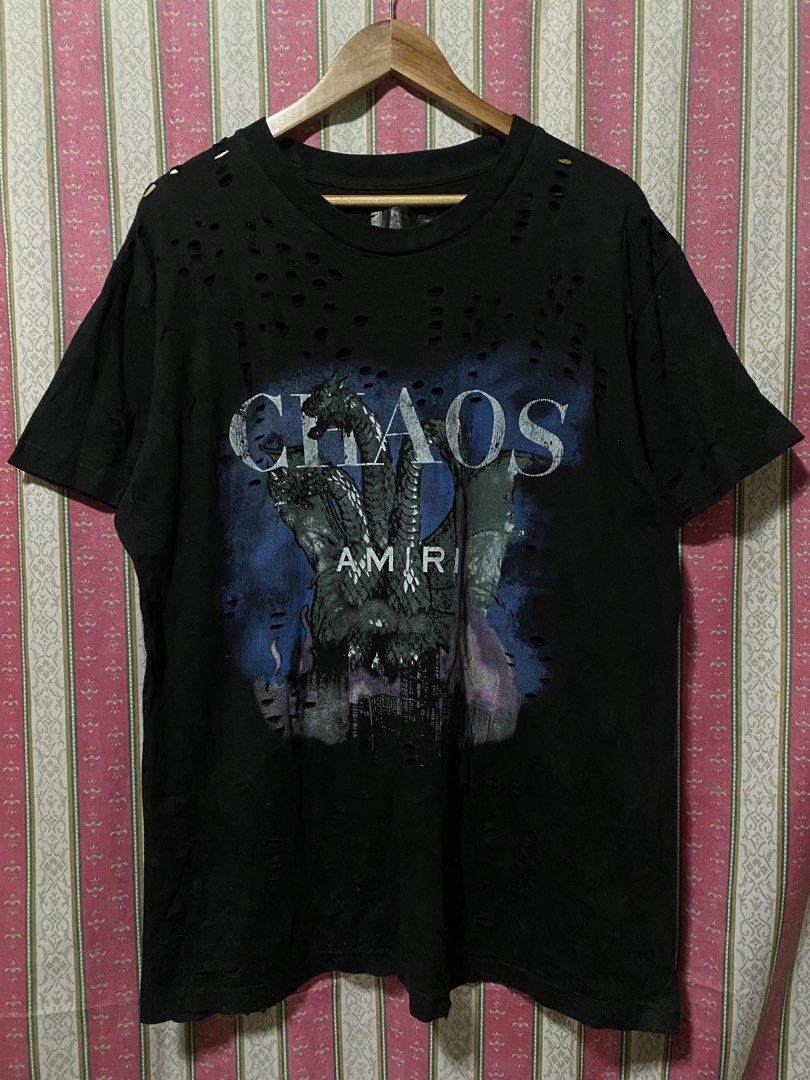 AMIRI DISTRESS (Category: Tshirts & Polo Shirts ) located in Manila. Submitted by marvindathrifts2023 (Listing ID 1465340534, Image 2). Description: .