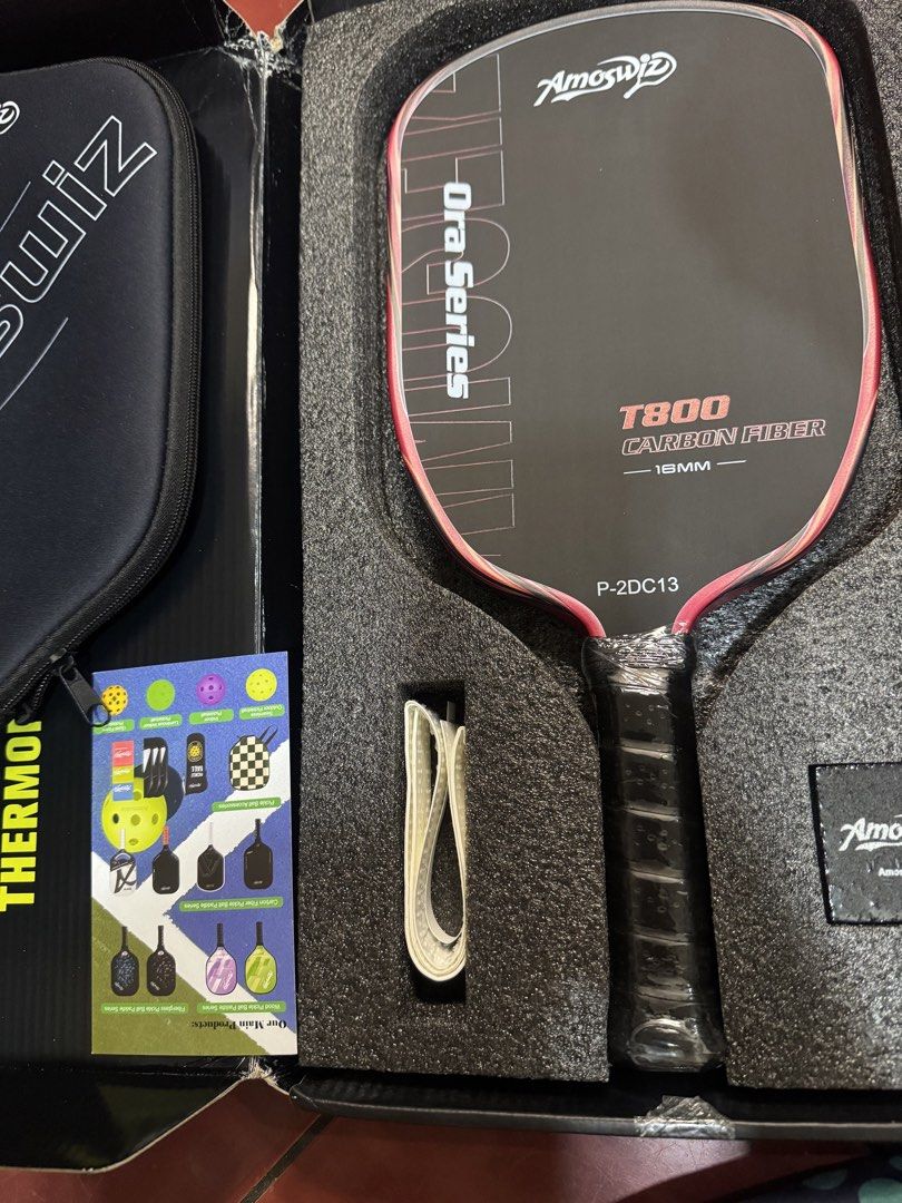 Amoswiz pickleball paddle (Category: Racket and Ball Sports) located in Manila. Submitted by jovannah (Listing ID 1465196099, Image 3). Description: .