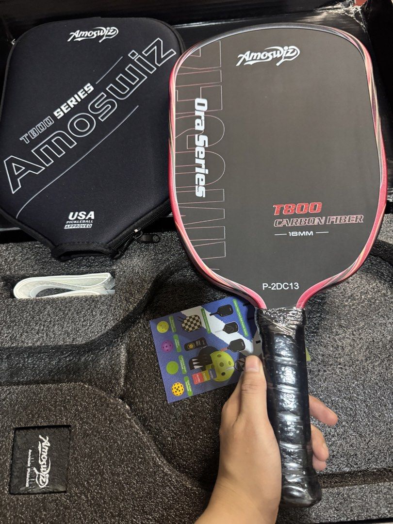 Amoswiz pickleball paddle (Category: Racket and Ball Sports) located in Manila. Submitted by jovannah (Listing ID 1465196099, Image 1). Description: .