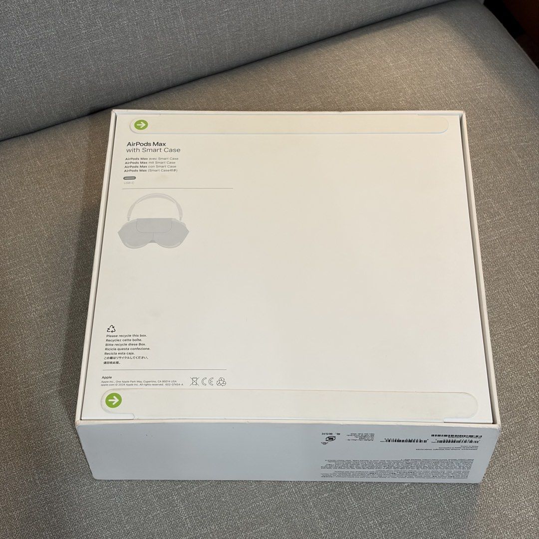 Apple AirPods Max (USB-C) Midnight (Category: Headphones & Headsets) located in Angeles City. Submitted by miggyhipolito (Listing ID 1465216103, Image 2). Description: Apple AirPods Max (USB-C) - Midnight Brand new sealed. From PowerMac RFS: company incentive, extra 25k only. SRP 34,990. Save 10k! Angeles City, Pampanga.