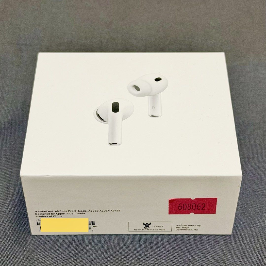 Apple AirPods Pro 3 (Category: Earphones) located in Taguig. Submitted by jace0000 (Listing ID 1465273208, Image 1). Description: - Apple AirPods Pro 3 - Condition: Brand new, factory-sealed, unopened box - Authentic, bought from Power Mac RFS: need funds Meetup only in BGC.