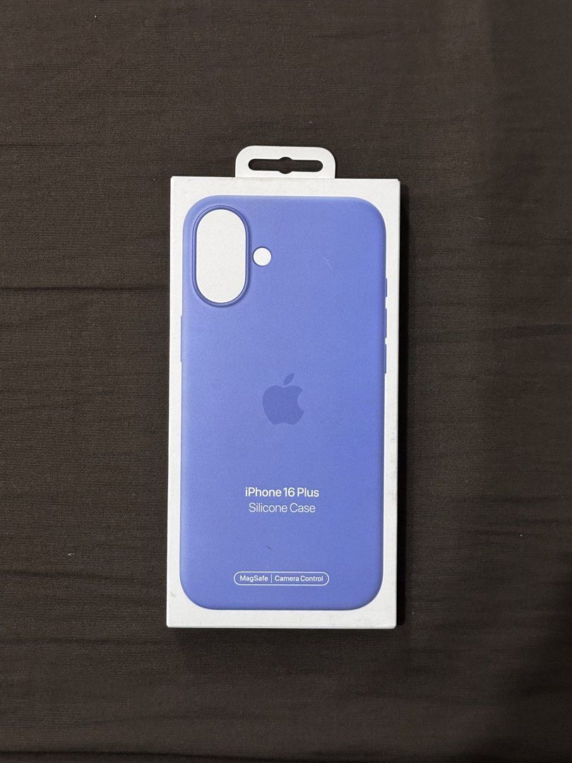 Apple iPhone 16 Plus Silicone Case with MagSafe in Periwinkle (Category: Cases & Sleeves) located in Navotas City. Submitted by victordlcrz (Listing ID 1465295027, Image 1). Description: - Original - Sealed - Old stock.