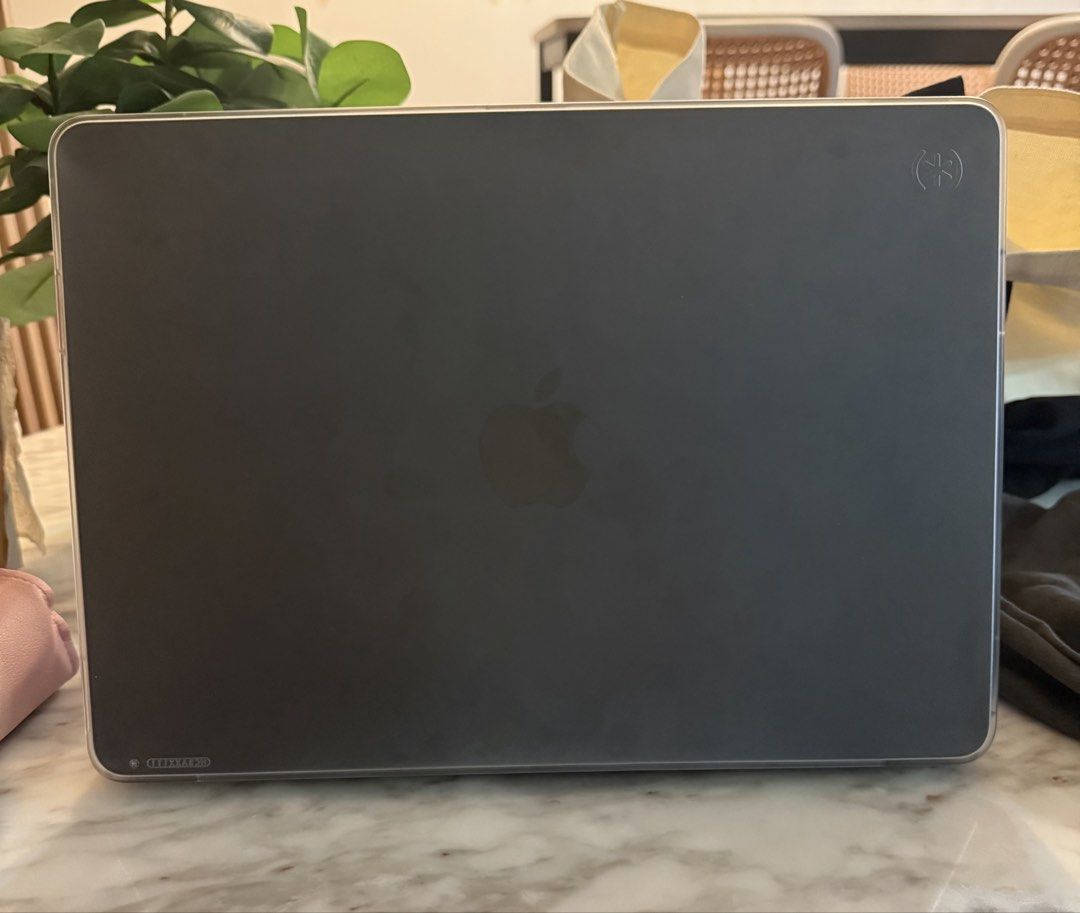 Apple MacBook in Protective Case (Category: Laptops & Notebooks) located in Tarlac. Submitted by arianned_ (Listing ID 1465339617, Image 1). Description: - Color: Transparent - Condition: Brand new - Protection: Speck Hard Shell for Macbook Air 13-inch M5 - Inclusions: clear case only; MacBook Air not included - Bought from Beyond the Box; with receipt (SRP: 2,390).