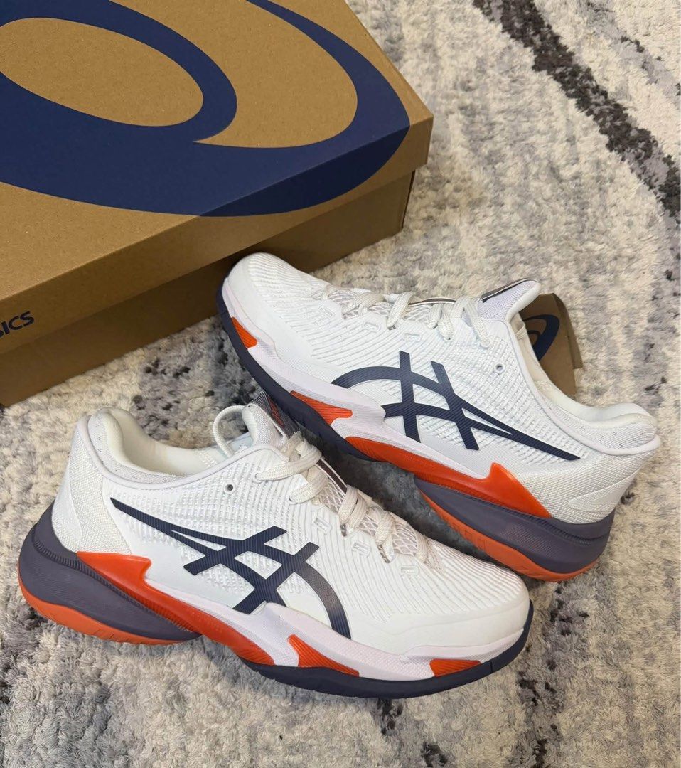 Asics Court FF 3 (Category: Sneakers) located in Manila. Submitted by aiman_sole5 (Listing ID 1465320204, Image 3). Description: ₱2,300 - with box included Available size: 41. 42. 43. 44. 45 📍 Binondo, Manila 📍 Sampaloc, Manila - Lalamove available (same day delivery) - JNT shipping available .