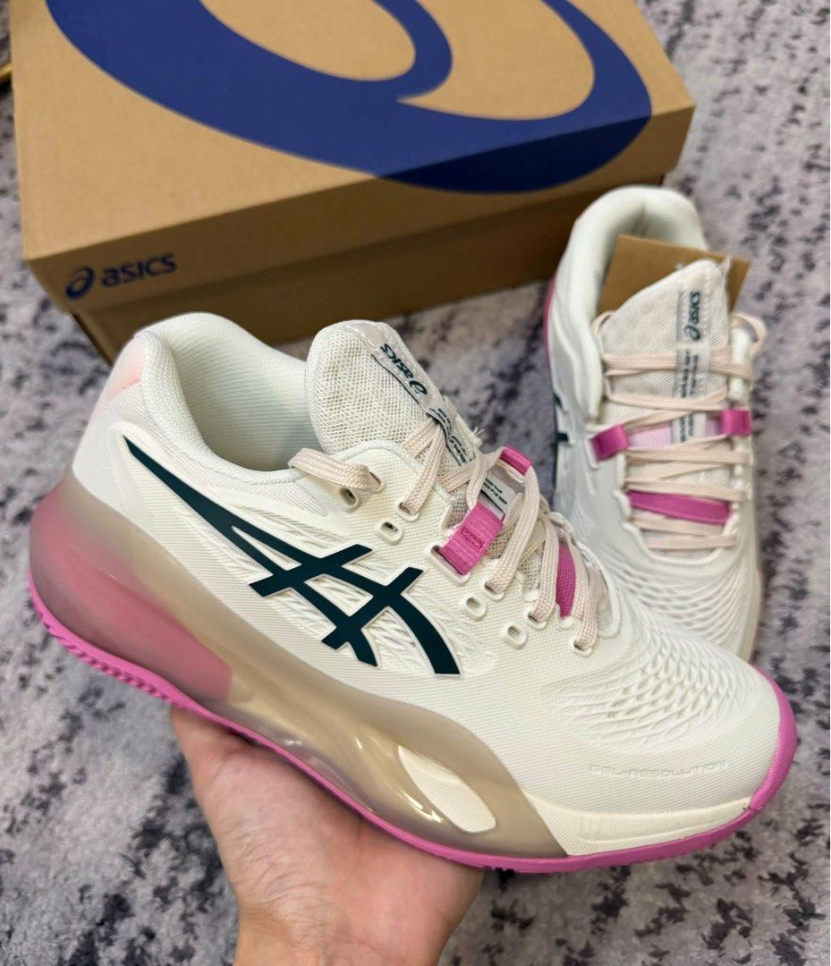 Asics Gel-Resolution X (Category: Sneakers) located in Manila. Submitted by aiman_sole5 (Listing ID 1465318567, Image 1). Description: ₱2,300 - with box included Available size: 36. 37. 38. 39. 40 📍 Binondo, Manila 📍 Sampaloc, Manila - Lalamove available (same day delivery) - JNT shipping available .