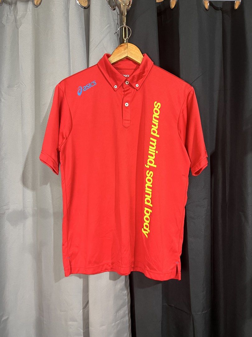 ♻️ASICS POLO SHIRT♻️ (Category: Activewear) located in Manila. Submitted by cjsthrift (Listing ID 1465245628, Image 1). Description: ‼️Want to sell‼️ ♻️ASICS POLO SHIRT♻️ ▫️Exellent condition ▪️None Hidden issue ▫️Color rate 9/10 ▪️Dimes: W21X26L ▫️Size Fittings: M to L stretchable 🏷️899 + shipping fee 📩 📍 Pagadian City Zamboanga Del sur 📝Napaka Ganda nito promise goods pang pickle ✅Unli Vc For Checking items ✅Unli Vouch ✅Legit Seller.