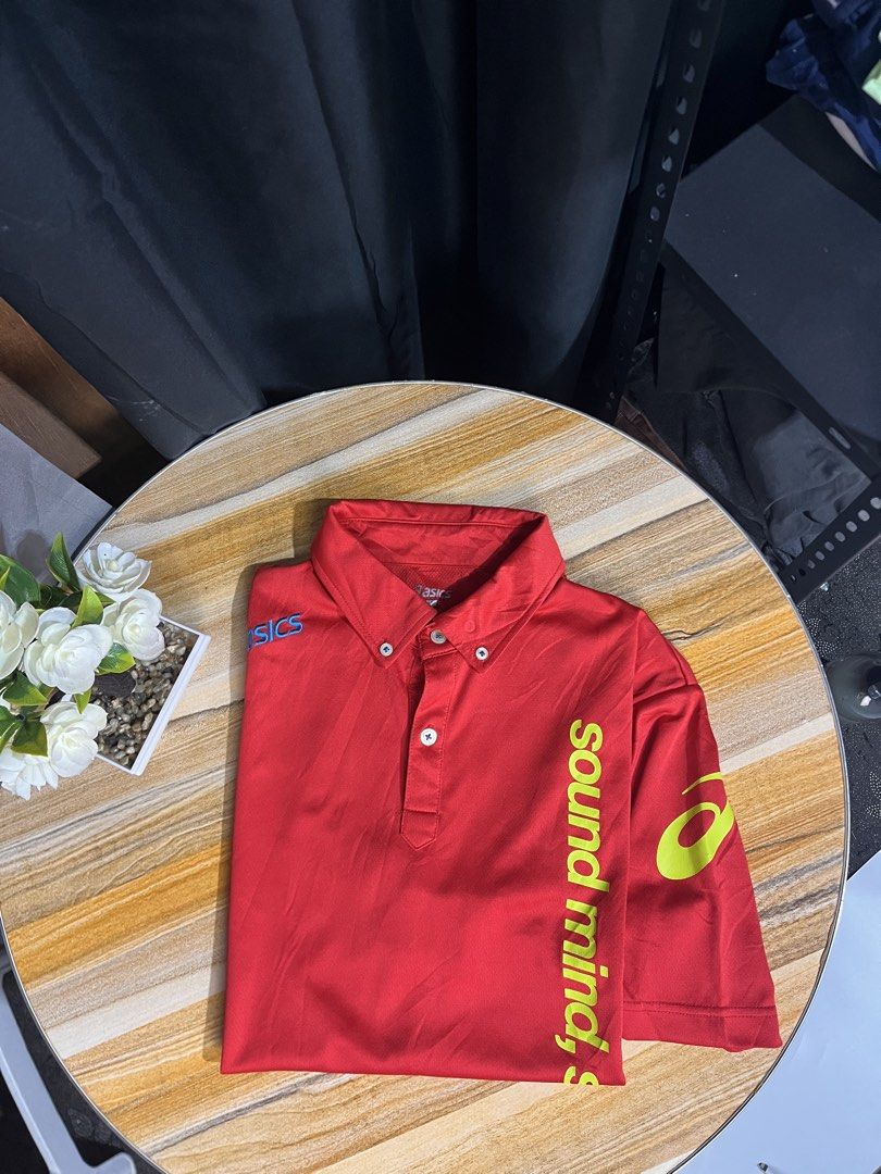 ♻️ASICS POLO SHIRT♻️ (Category: Activewear) located in Manila. Submitted by cjsthrift (Listing ID 1465245628, Image 2). Description: ‼️Want to sell‼️ ♻️ASICS POLO SHIRT♻️ ▫️Exellent condition ▪️None Hidden issue ▫️Color rate 9/10 ▪️Dimes: W21X26L ▫️Size Fittings: M to L stretchable 🏷️899 + shipping fee 📩 📍 Pagadian City Zamboanga Del sur 📝Napaka Ganda nito promise goods pang pickle ✅Unli Vc For Checking items ✅Unli Vouch ✅Legit Seller.