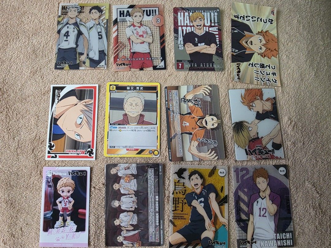 Assorted Anime Wafer Cards and Stickers Batch 4 (Category: Other Merchandise) located in Manila. Submitted by animestuffsshop (Listing ID 1465230840, Image 1). Description: Assorted Anime Wafer Cards and Stickers Batch 4 - 30 each - Official - WYSIWYG MOD: JNT, LBC COP, Lalamove MOP: GCASH.
