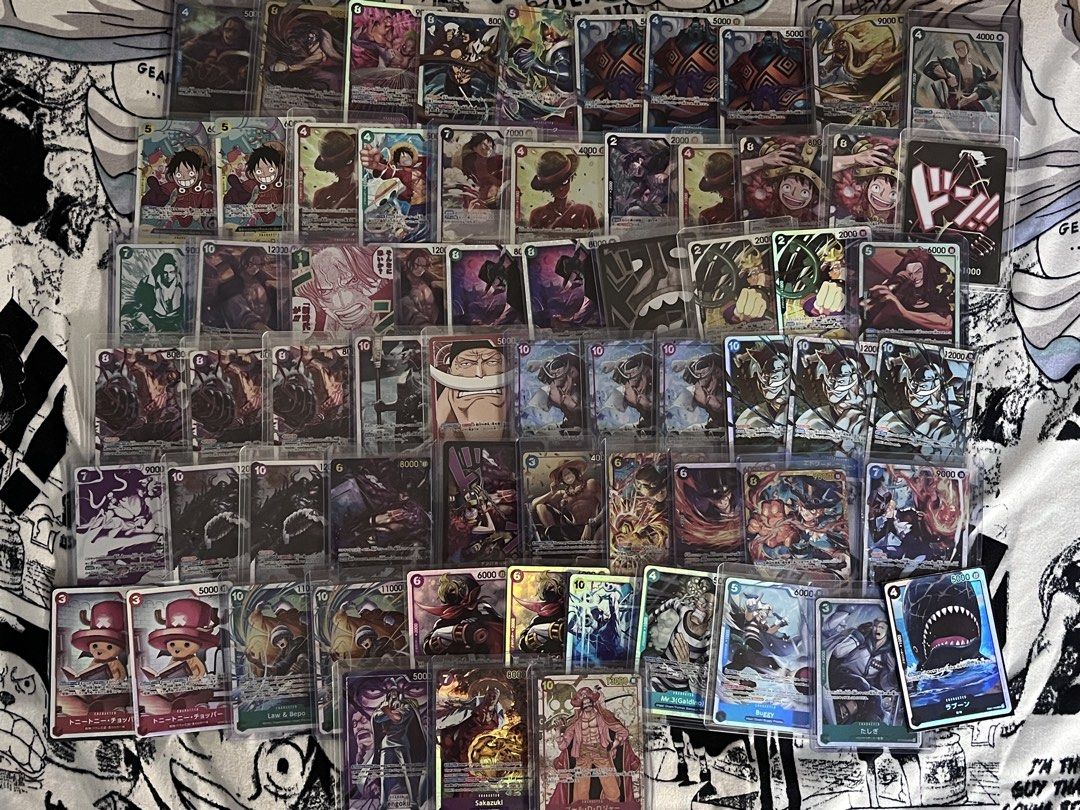 Assorted characters (Category: Raw Singles) located in Dagupan City. Submitted by retrotech_ph (Listing ID 1465249369, Image 1). Description: OP TCG HITS & WAIFU CARDS! Looking for your next chase card? We’ve got big hits , waifu cards , and more cheaper cards! BIDDING | SELLING | TRADING Only at Itadakitcg Follow our Facebook Page Stay tuned for our latest card drops! #ItadakiTCG #OPTCG #OnePieceTCG #TCGPH #CardBidding #CardTrading.