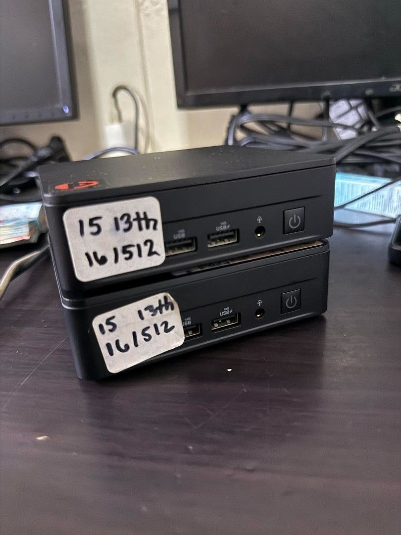 Asus nuc PC (Category: Desktops) located in Manila. Submitted by happyearth.953a15 (Listing ID 1465379875, Image 1). Description: Asus nuc PC I5 13th gen Intel UHD Graphics 16gb ram 512gb nvme Windows 11 pro OS Unit with power adapter 💸💸 18,500 Location: San Andres bukid manila Pick up or deliver cod.
