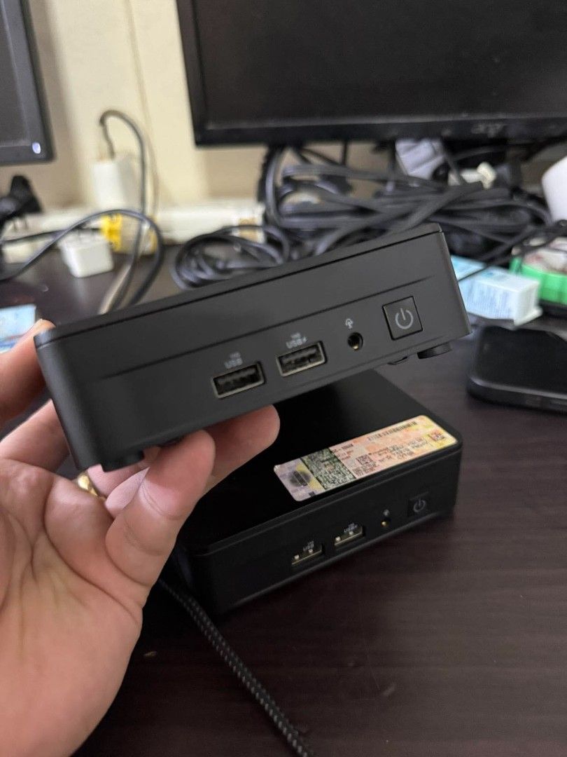 Asus nuc PC (Category: Desktops) located in Manila. Submitted by happyearth.953a15 (Listing ID 1465379875, Image 2). Description: Asus nuc PC I5 13th gen Intel UHD Graphics 16gb ram 512gb nvme Windows 11 pro OS Unit with power adapter 💸💸 18,500 Location: San Andres bukid manila Pick up or deliver cod.