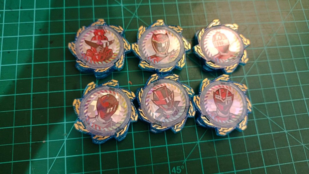 Avataro Sentai Donbrothers Gears (Category: Interactive Toys) located in Legazpi City. Submitted by bbthatguy (Listing ID 1465291221, Image 2). Description: Selling Avataro Sentai Donbrothers Avataro Gears Compatible with Donblaster and Zenkaiger Geartlinger Pic 1: Set of 18 Avataro Gears - 350 Pic 2: Set of 6 Alter Gears - 250 Pic 3: Set of 5 Clear Red Gears - 250 Pic 4: Set of 3 Kamen Rider Gears - 250 loc Legazpi City, Albay, can do meetups in