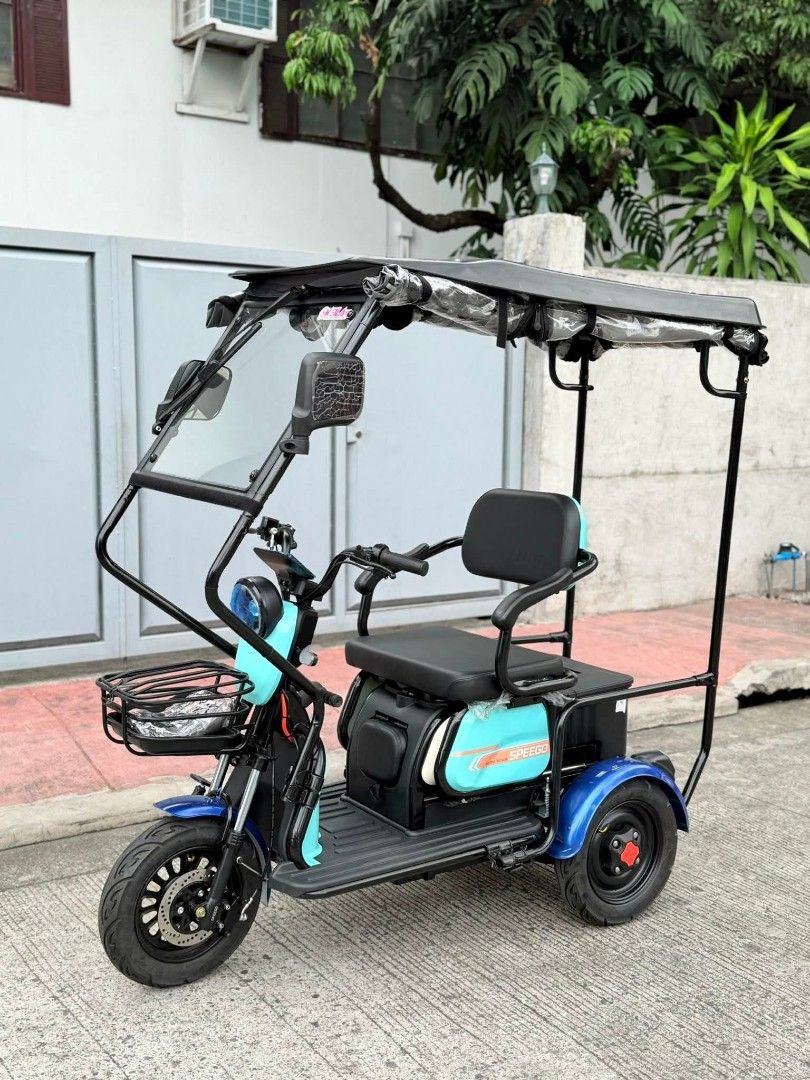 Bagsak presyo‼️ Second hand 3 wheels ebike (Category: Bicycles) located in Caloocan City. Submitted by vindeals (Listing ID 1465221688, Image 1). Description: .