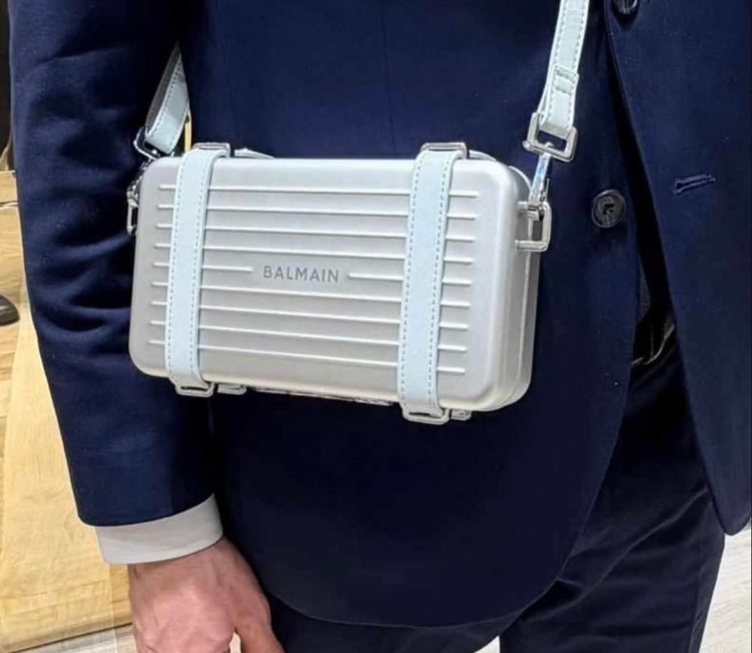 Balmain Sling (Category: Luxury Bags & Wallets) located in Rizal. Submitted by hiraya16 (Listing ID 1465320244, Image 3). Description: Parang rimowa 😍 Onhand ready to ship + SF Lbc.
