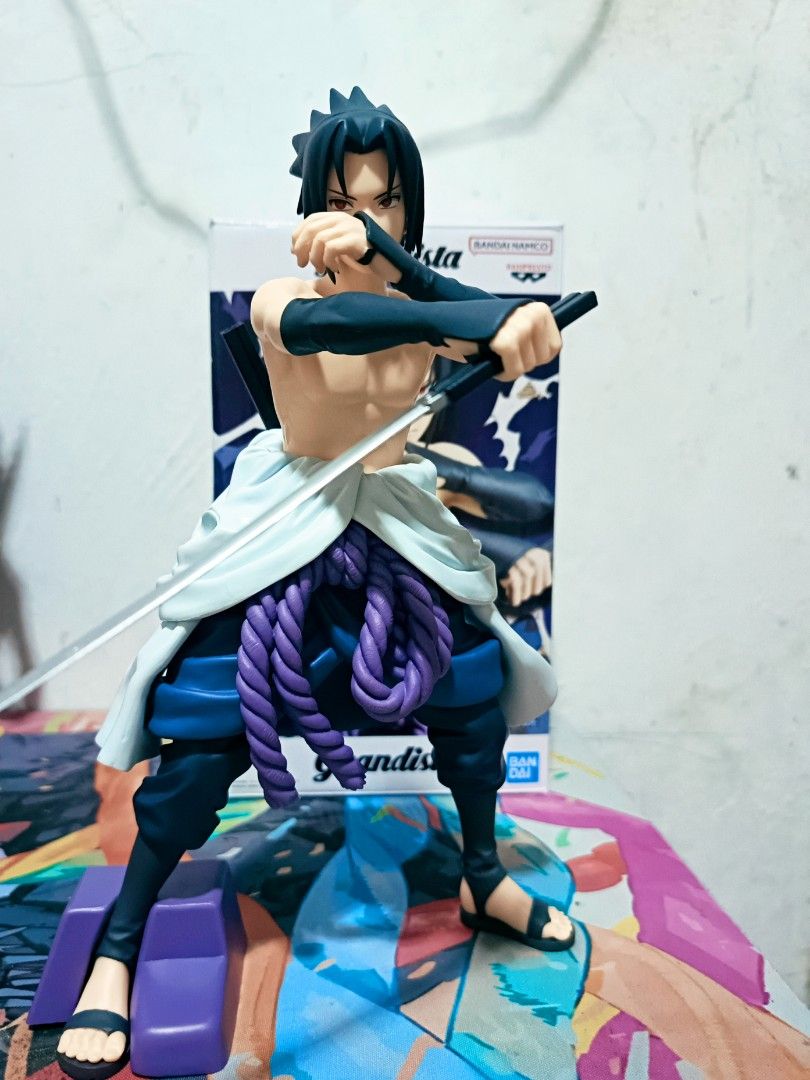 Grandista - Naruto Shippuden - Sasuke Uchiha (Category: Figurines & Statues) located in Lubao. Submitted by malvinisoffline (Listing ID 1465332154, Image 1). Description: -BIB CONDITION - Shipping via LBC or J&T (buyer's risk).