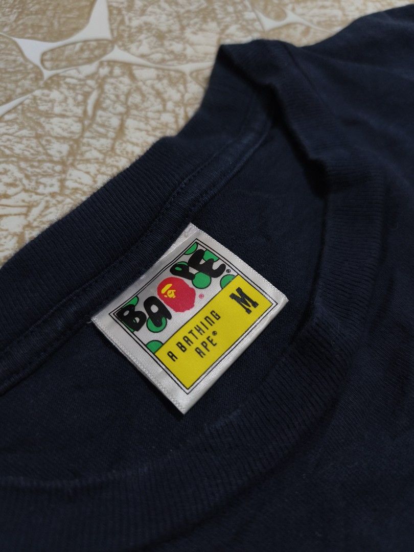 BAPE Big Head (Category: Tshirts & Polo Shirts ) located in Cebu City. Submitted by chrismark.cavan11 (Listing ID 1465172402, Image 2). Description: - BAPE Big Head - Size Medium - Navy Blue - color rate 9.5 / 10 - Excellent condition - slightly negotiable - Plus SF.