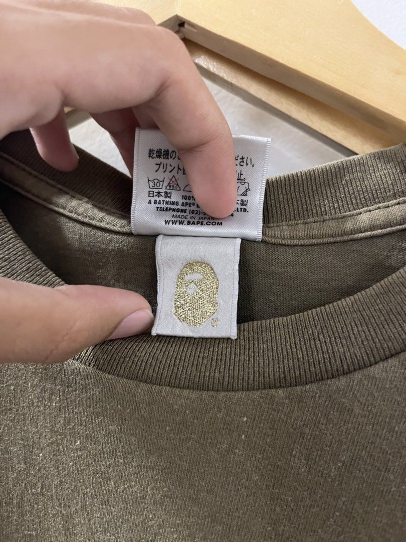 BAPE OG (Category: Activewear) located in San Manuel. Submitted by a.frncxo13 (Listing ID 1465197376, Image 3). Description: M on tag.