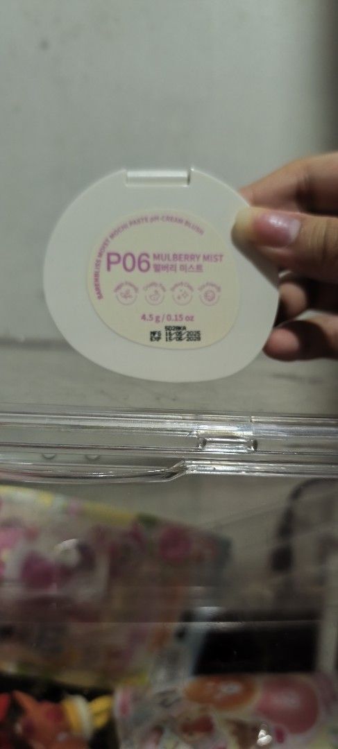 Barenbliss Moist Mochi Paste (Category: Makeup) located in Manila. Submitted by jelaibinzz (Listing ID 1465264540, Image 3). Description: - orig price is 420 - shade is P06 - brand new not used - rfs already have one .