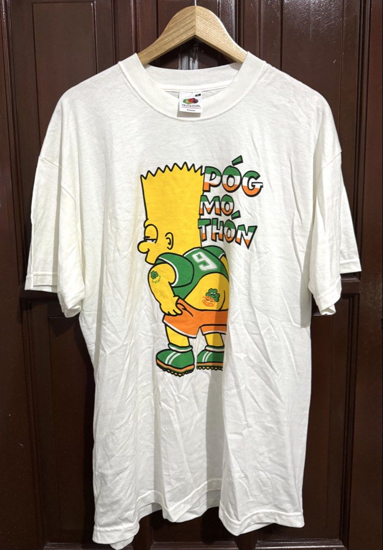 Bart Simpsons Shirt (Category: Tshirts & Polo Shirts ) located in Batangas. Submitted by ragingwhopper (Listing ID 1465207975, Image 1). Description: XL on tag 23 x 31 no back no issues.