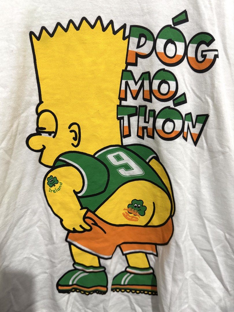 Bart Simpsons Shirt (Category: Tshirts & Polo Shirts ) located in Batangas. Submitted by ragingwhopper (Listing ID 1465207975, Image 2). Description: XL on tag 23 x 31 no back no issues.