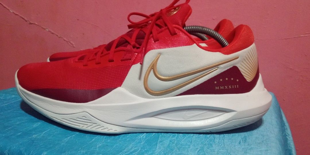 Basketball shoes (Category: Casual Shoes) located in Cebu City. Submitted by 19baldo73 (Listing ID 1465222281, Image 2). Description: basketball shoes Nike precision 6 size 12 excellent as new condition no issue reason to sell wrong size 3 times na used.