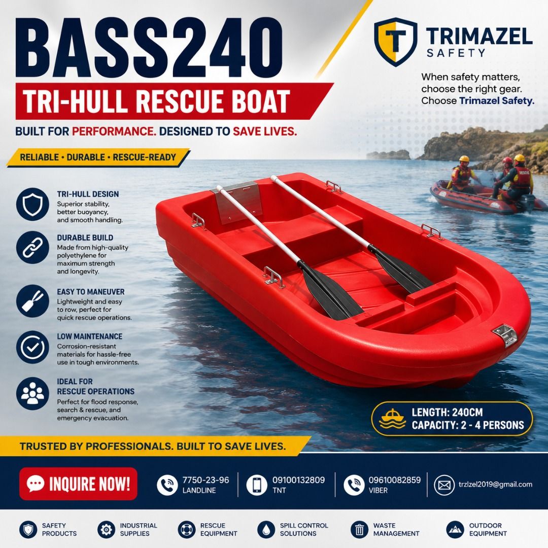 BASS 240 (Category: Looking For) located in Pasay City. Submitted by logan20lee (Listing ID 1465174560, Image 1). Description: 🛶 BASS 240 — COMPACT & RELIABLE WATERCRAFT Get ready for your next water adventure with the BASS 240! Ideal for recreational boating, fishing, resorts, leisure activities, and water-based businesses. A practical choice for those looking for a reliable and versatile watercraft. ✅ Quality & durable construction ✅ Compact a