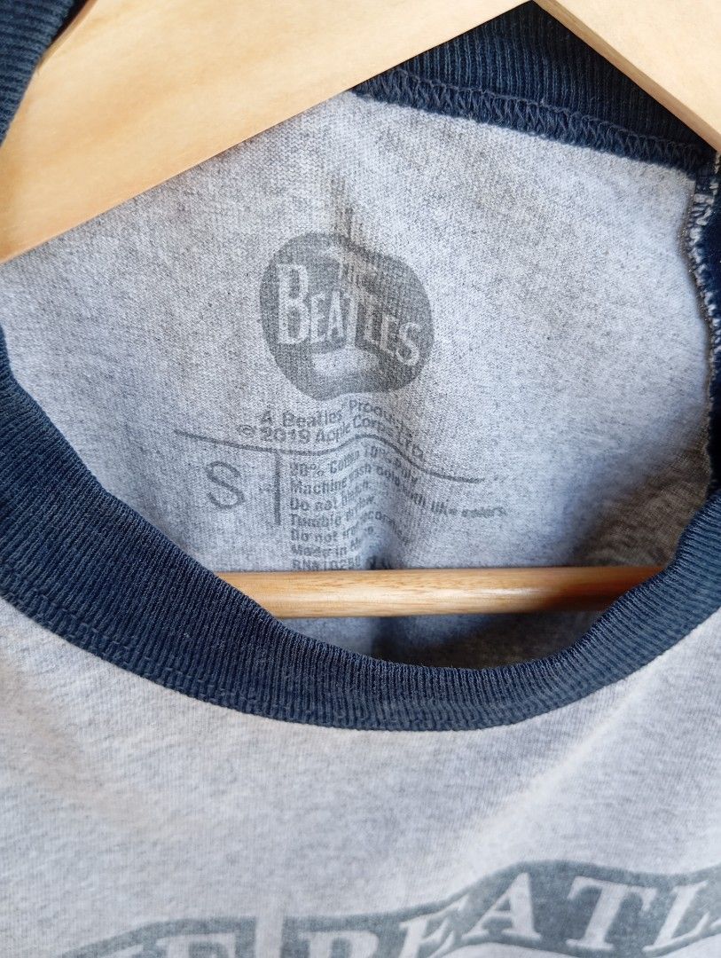 Beatles 3/4 Sleeve T-Shirt (Category: Tshirts & Polo Shirts ) located in Mangaldan. Submitted by ig_thriftnidrei (Listing ID 1465220067, Image 2). Description: beatles ¾ sleeve ₱400 width: 18.5 inches length: 27 inches issue: fade prints rtw.