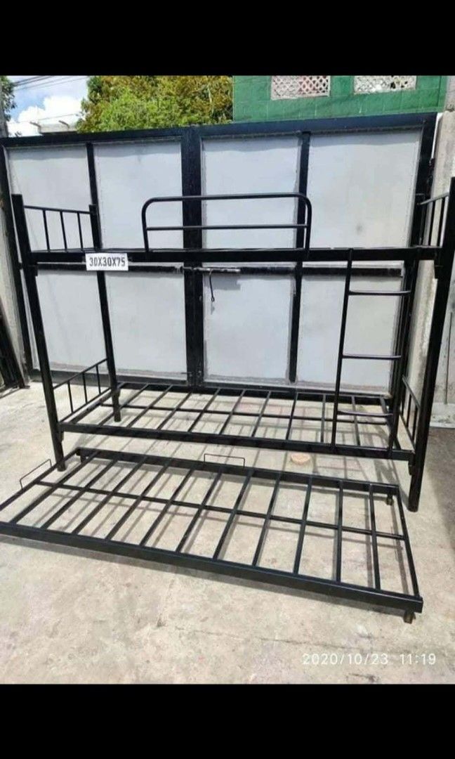 Bed double deck bunk bed rtype (Category: Bed Frames & Mattresses) located in Manila. Submitted by swiftwhale.5a7586 (Listing ID 1465228516, Image 2). Description: DIRECT MESSAGE ME FOR MORE DETAILS ! STARTTING PRICE 750 ORDINARY FOAM MATTRESSES 💻 ACTIVE ON MESSENGER✔️ 📞(09206602624) 📞(09664191550) LEGIT ONLINE SELLER ORDERS NOW DELIVERY LATER ❤️ 📌URATEX FOAM 📌JOLLY FOAM 📌MEGA FOAM 📌 URATEX TRIFOLD MATTRESS 📌STEEL BED 📌DOUBLE DECK 📌RTYP