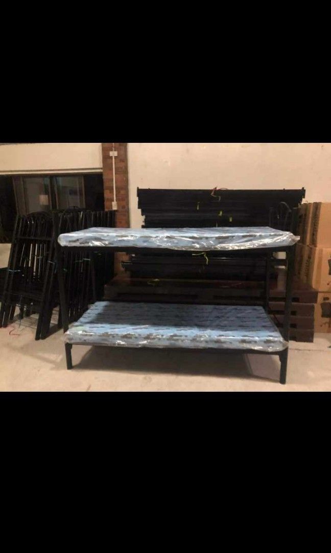 Bed double deck tubing type bed 092******4 (Category: Bed Frames & Mattresses) located in Manila. Submitted by swiftwhale.5a7586 (Listing ID 1465228178, Image 2). Description: DIRECT MESSAGE ME FOR MORE DETAILS ! STARTTING PRICE 750 ORDINARY FOAM MATTRESSES 💻 ACTIVE ON MESSENGER✔️ 📞(09206602624) 📞(09664191550) LEGIT ONLINE SELLER ORDERS NOW DELIVERY LATER ❤️ 📌URATEX FOAM 📌JOLLY FOAM 📌MEGA FOAM 📌 URATEX TRIFOLD MATTRESS 📌STEEL BED 📌DOUBLE