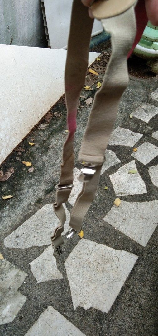 Beige suspenders need washing (Category: Other Merchandise) located in Quezon City. Submitted by eidorableshop (Listing ID 1465196482, Image 3). Description: .