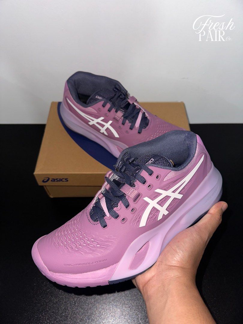 BELOW SRP Asics Gel Resolution X Ube White (Category: Sneakers) located in Cebu City. Submitted by freshpairco_ (Listing ID 1465228494, Image 1). Description: BELOW SRP Asics Gel Resolution X Ube White 💵 Price: ₱8,500 📏 Available Sizes: For Womens: • 7.5 US (Sold) • 8 US • 8.5 US (Sold) • 9 US 🚚 Free Delivery within Ayala or IT park 🤝 Meetups also available ✅ 101% Legit/Authentic (Money-back guarantee if proven fake) 🛡️ Vouch & authenticate 
