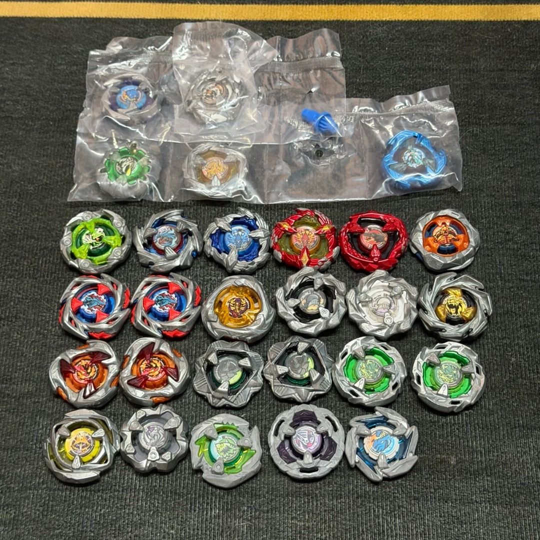 Beyblade X Lot (Category: Action & Battle Toys) located in Manila. Submitted by wammadrid (Listing ID 1465374709, Image 1). Description: FS: Beyblade X Lot – 16,000 Lot only. Free multiple bankee boxes, Drop Attack Stadium, Pokemon Deck case GCash/BDO Lalamove/Grab UST area (QC/Makati/Cainta/Pasig area by schedule) BLADES • Wizard Rod Green Hasbro (9/10) • Cobalt Dragoon (9/10) • Phoenix Wing Blue (9/10) • Phoenix Wing (8.5/10) • Tyranno Beat (9/