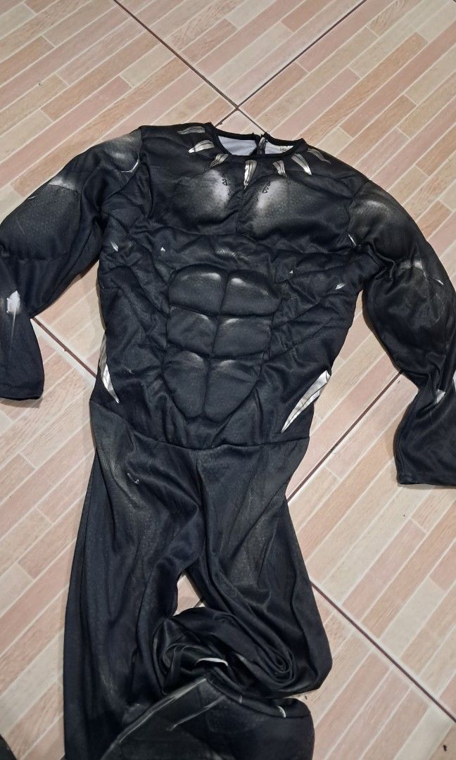 Black panther costume kids size small medium (Category: Babies & Kids Fashion) located in Las Pinas. Submitted by kaswakto (Listing ID 1465210344, Image 2). Description: 〽️ Black panther costume kids size small medium 〽️ Dimensions: 41 inches length x 15 inches width 〽️ excellent condition no issue 💰Php 300 +sf 📌Lpdh Las Pinas/Evacom or Valley2 Paranaque 📞09174614978 contact no. 🗳️Payment thru Gcash 09174614978 Jayvie Godmalin/bank transfer B