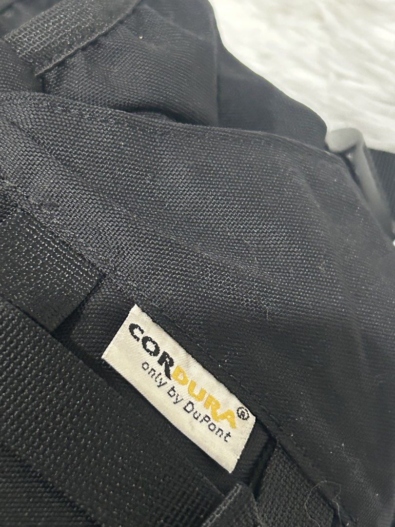 Black Utility Bag by Sole Trek (Category: Backpacks) located in Pasig City. Submitted by minminreyn (Listing ID 1465372895, Image 2). Description: Faded lang ang logo pero ang mismong bag is constructed with durable Cordura only by Dupont Fabric Pang Hiking 🥾 Pang Trekking trekking 🧗 Pang Motor 🏍️ Pang Bike 🚴 Medium backpack From Korea Libre lang pa flex Cavite Jnt or Lalamove Qc Meet up/ Lalamove Siena College of Qc (Sunday Only(.