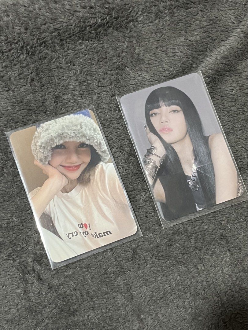 Blackpink Lisa Photocard (Category: K-Wave Merchandise) located in Quezon City. Submitted by raeakashi (Listing ID 1465226337, Image 1). Description: 70 ea.