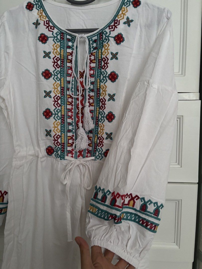 Boho Dress (Category: Dresses) located in Nabua. Submitted by prlvdthgss (Listing ID 1465258928, Image 3). Description: The photo is AI-generated ✨ Boho inspired dress🌸 Best fit is large-xl Price+sf Gcash/Maribank 📍camsur, bicol.