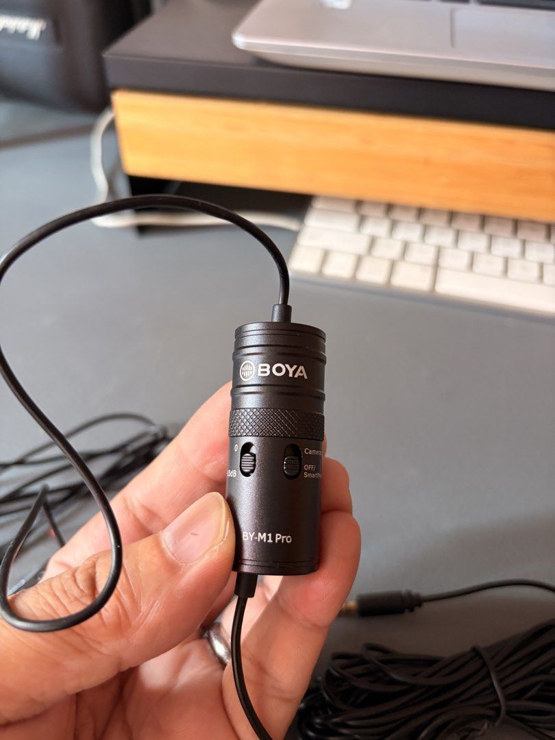Boya BY-M1 PRO Lavalier Condenser Microphone (Category: Audio, Video, Alarm and other Electronic Accessories) located in Cainta. Submitted by 3m.online.store (Listing ID 1465180660, Image 2). Description: Boya BY-M1 PRO Lavalier Condenser Microphone For Smartphones, Phones and Cameras .