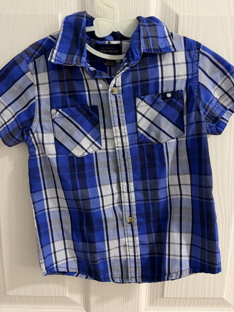 Lucky brand Boys Polo (Category: Babies & Kids Fashion) located in Taguig. Submitted by aileenraymnd (Listing ID 1465265637, Image 1). Description: Used twice Lucky brand Size 3T.