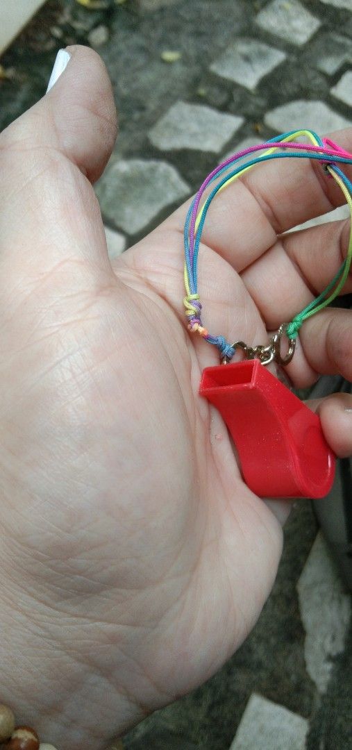 Bracelet with whistle set (Category: Bracelets) located in Quezon City. Submitted by eidorableshop (Listing ID 1465173206, Image 1). Description: .