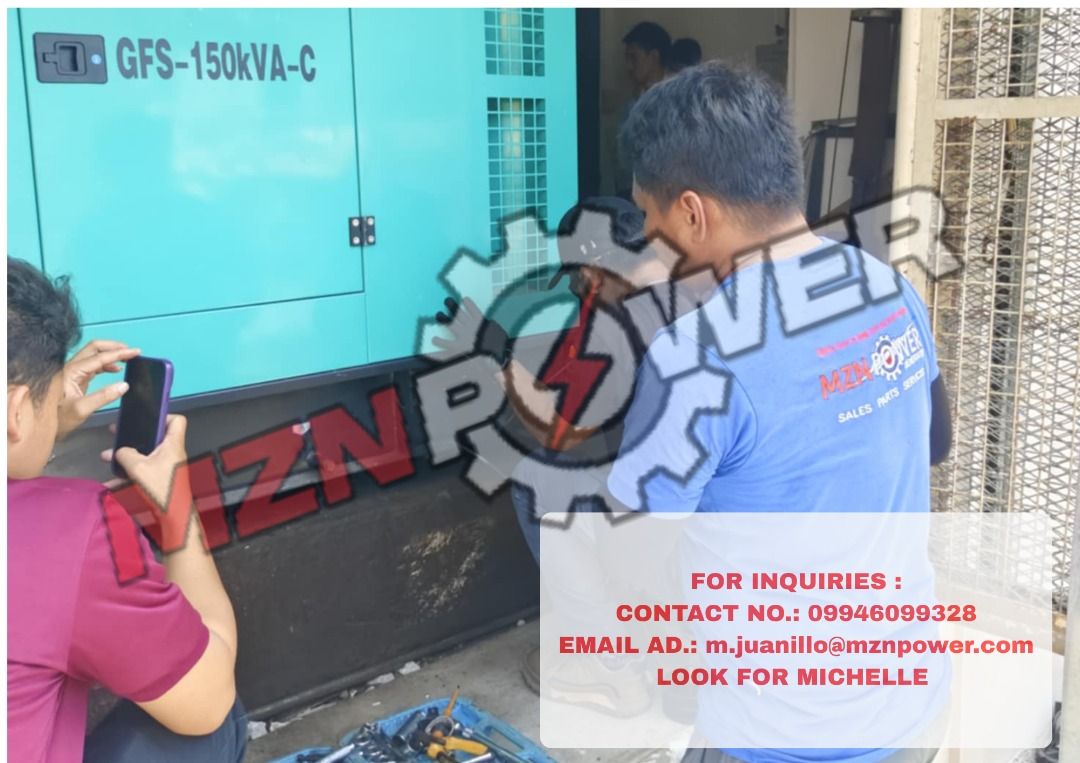 BRANDNEW CUMMINS DIESEL GENERATOR (Category: Industrial Equipment) located in Manila. Submitted by powerdieselgenerator (Listing ID 1465183138, Image 3). Description: BRAND NEW GENERATOR FOR SALE ⚡ QUALITY • POWER • RELIABLE Nagbebenta ang MZNPOWER ENTERPRISE ng brand new generators na swak para sa: 🏢 Commercial buildings 🏭 Industrial use 🏠 Residential / backup power 🚧 Construction & projects ✅ Matibay at subok na makina ✅ Fuel-efficient at l