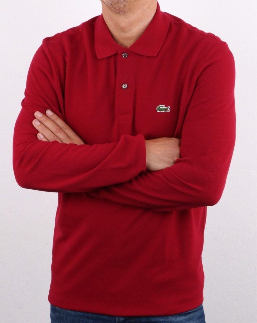 BRANDNEW Lacoste Polo Longsleeves (Category: Tshirts & Polo Shirts ) located in Davao. Submitted by wisedeer-bcd8 (Listing ID 1465308532, Image 2). Description: brandnew FR 4 MEDIUM WITH PLASTIC AND TAGS.