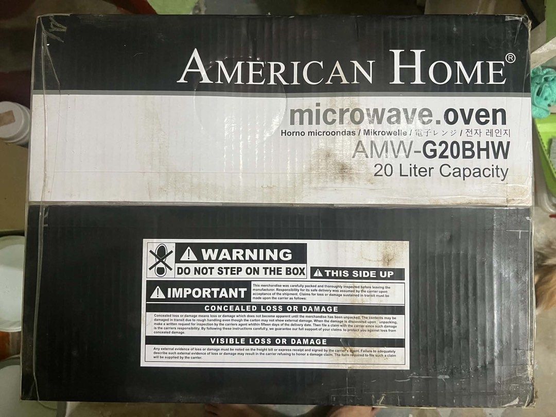 Brandnew microwave (Category: Other Kitchenware & Tableware) located in Pasig City. Submitted by ce_16 (Listing ID 1465193095, Image 1). Description: Need funds.