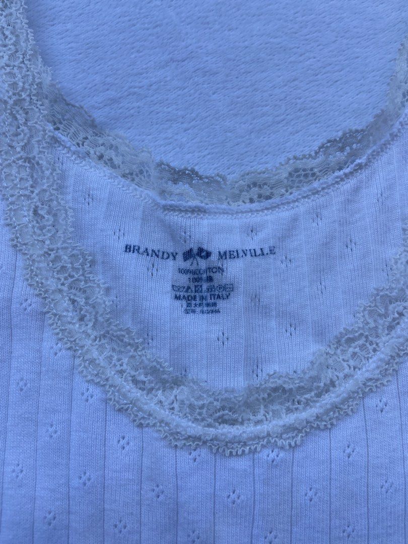Brandy Melville Cami (Category: Blouses) located in General Santos City (Dadiangas). Submitted by kala_chuchi (Listing ID 1465336449, Image 2). Description: Size. Small No Flaws Excellent condition .