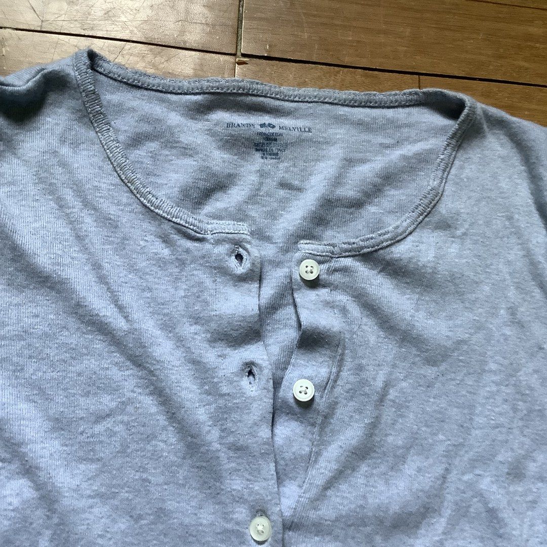BRANDY MELVILLE light grey blue cardigan (Category: Coats, Jackets and Outerwear) located in Santa Rosa. Submitted by lilyestrell (Listing ID 1465177651, Image 2). Description: size: small to medium.