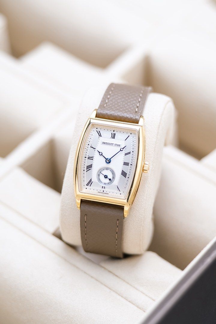 Breguet Heritage Yellow Gold (Category: Luxury Watches) located in Quezon City. Submitted by awristotell (Listing ID 1465288921, Image 1). Description: “Another Wrist To Tell” Breguet Heritage Yellow Gold Mint Condition Price: 468,000 PHP Ref: 8670BA Year: 2004 Movement: Automatic Crystal: Sapphire Case: 30x25mm Material: 18k Yellow Gold Lug width: 16mm Bracelet: Original Breguet Black Leathee Strap / AM Leather Strap with Original Breguet 18k Ye
