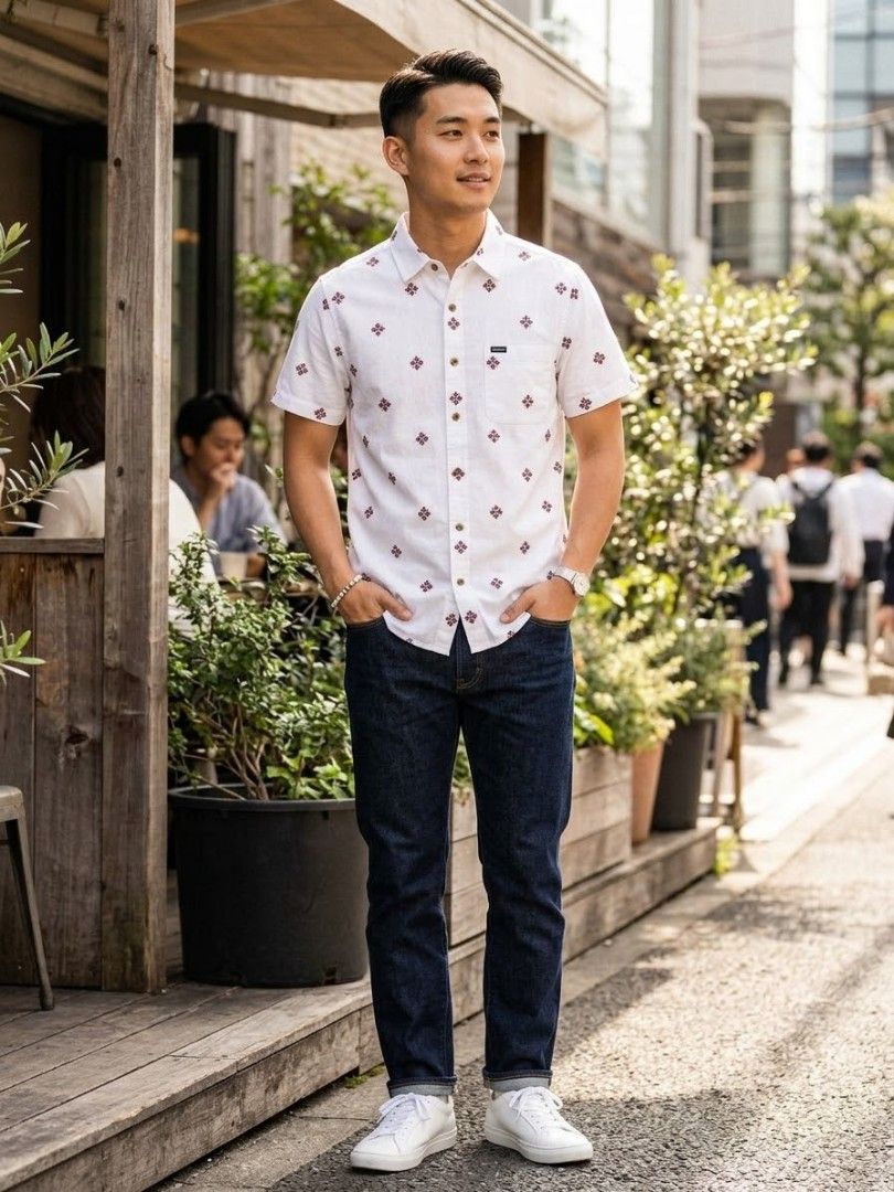 Brixton buttonsdown polo (Category: Tshirts & Polo Shirts ) located in Manila. Submitted by brightcloud_25 (Listing ID 1465309943, Image 2). Description: Brixton buttonsdown polo size medium 20 x 27 excellent condition 550 + sf.