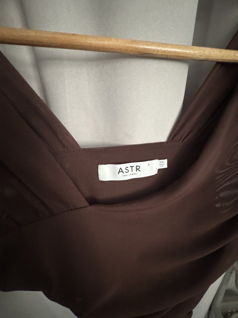 Brown BLOUSE the label (Category: Blouses) located in Quezon City. Submitted by prelovedsaleitems (Listing ID 1465179503, Image 1). Description: .