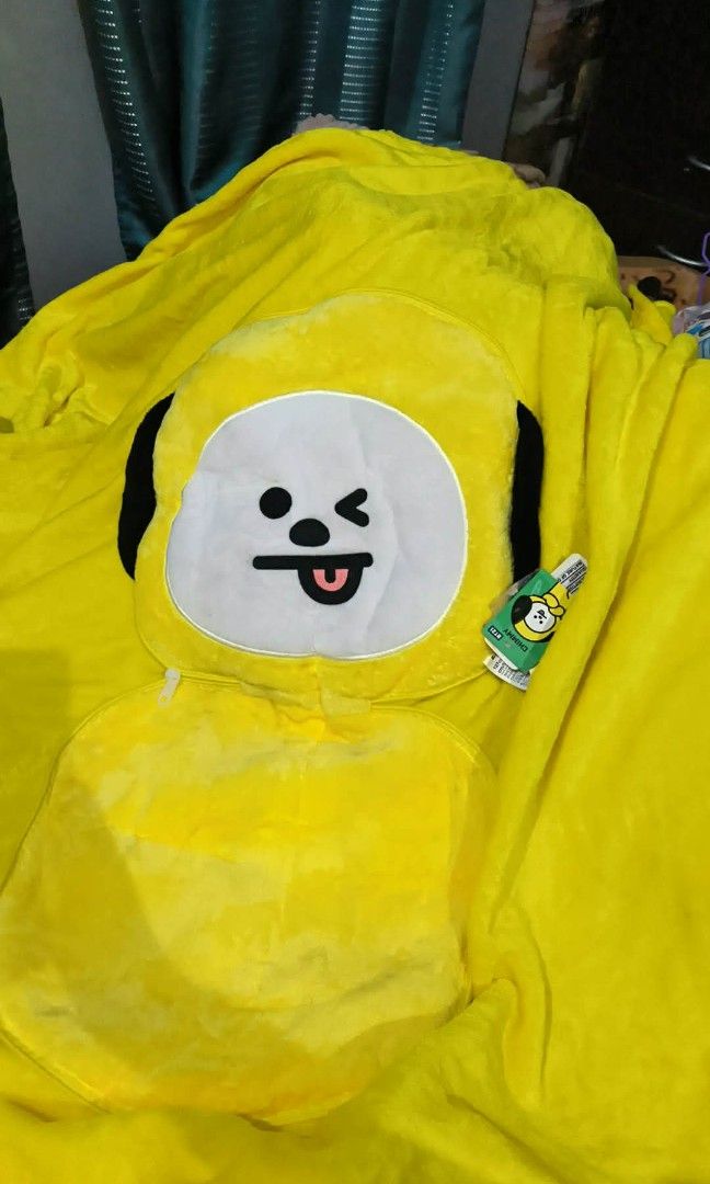 BT21 Chimmy Blanket with Zipper (Category: K-Wave Merchandise) located in Quezon City. Submitted by 4_leaf_clover (Listing ID 1465342680, Image 3). Description: on-hand ready to ship loc. bulacan sdd/jnt payo only dm.